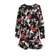 thumbnail image 1 of Mini Vestido Floral de Fiesta Bar III Negro 2, 1 of 2