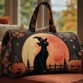 thumbnail image 3 of Halloween Travel Duffle Bag Hippie Van Quilted Duffle 3D Printed Retro Bus Weekender Bag Boho Fitness Yoga Camping Outdoor Overnight Luggage Bags, 3 of 5