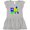 AC-Heather Grey, variant on Cute Colorful Train Girls Baby Dress