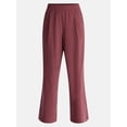 thumbnail image 6 of Avia Women's and Women's Plus FeatherStretch Woven Wide Leg Pants, 30'' Inseam, Sizes XS-4X, 6 of 7