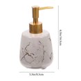 thumbnail image 2 of Bathroom Soap Dispenser Ceramic Material for Lotion 1 Piece Stylish Design, 2 of 5