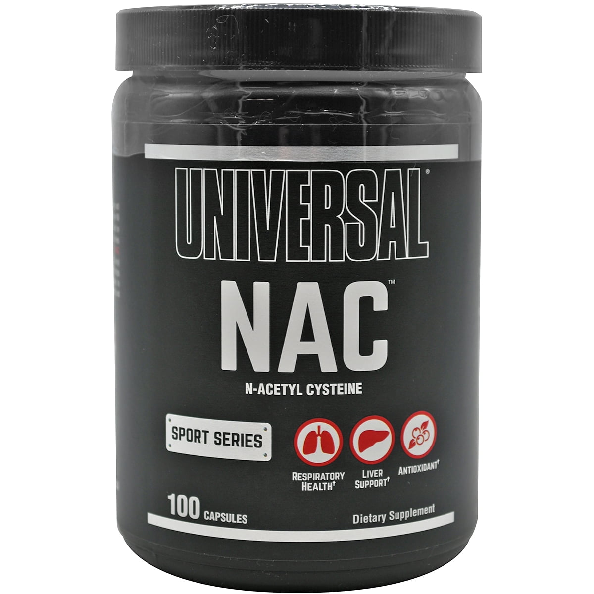 Universal Nutrition NAC (NAcetyl Cysteine) Dietary Supplement 100