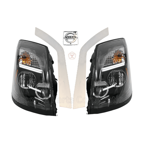 Volvo VNL LED Headlights Set (Fits 20042016 Models)