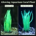 thumbnail image 5 of Unique Bargains Aquarium Glowing Kelp Plant Fluorescence Coral Decor for Aquarium Decor Green 2pcs, 5 of 7