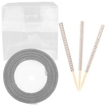 GAXIRE 20-Pack Transparent Plastic Stick Boxes for Party Favors, Clear Favor Boxes for Guests, 15 x 0.8 x 0.8 inches