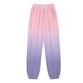 thumbnail image 2 of BKQCNKM Wide Leg Pants For Women Joggers For Women Women'S Joggers Pants Lightweight Leggings Tapered Lounge Pants For Workout, Yoga, Running Womens Pants Pink XL, 2 of 4