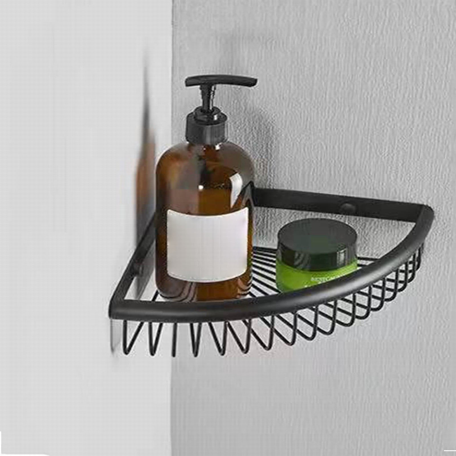 MOQIN Bathroom Shower Caddy Corner Shelf Basket, Sturdy Rust-Proof Stainless Steel Bathroom Shelf Organizer Shampoo Holder, Wall Mounted Storage Rack for Bathroom Kitchen, Polished Chrome