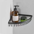 thumbnail image 6 of MOQIN Bathroom Shower Caddy Corner Shelf Basket, Sturdy Rust-Proof Stainless Steel Bathroom Shelf Organizer Shampoo Holder, Wall Mounted Storage Rack for Bathroom Kitchen, Polished Chrome, 6 of 6