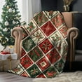 thumbnail image 3 of Christmas Blankets Soft Prints Fleece Throw Blanket for Winter Bedding Home Living Room Sofa Couch and Gift Throw Blanket Farmhouse Holiday Decor, 3 of 6