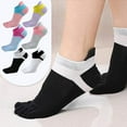 thumbnail image 7 of 6 pairs Women Toe Socks 5 Finger Cotton Wicking Athletic, 7 of 7