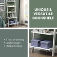 thumbnail image 2 of French Country Bookshelf Ladder With White Finish, 2 of 7