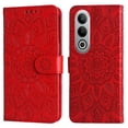 thumbnail image 1 of Funda tipo cartera GANGXUN para OnePlus Nord CE 4 , diseño girasol, cuero PU, soporte, cierre magnético, tarjetero, 1 of 5