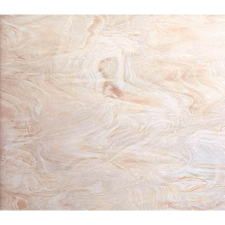 OCEANSIDE STAINED/FUSING GLASS SHEETS - PINK CHAMP (Small 8" x 12")