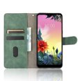 thumbnail image 3 of Pour LG K50S Étui en Cuir PU à Rabat avec Fentes pour Cartes Support Pliant folio-Vert, 3 of 5