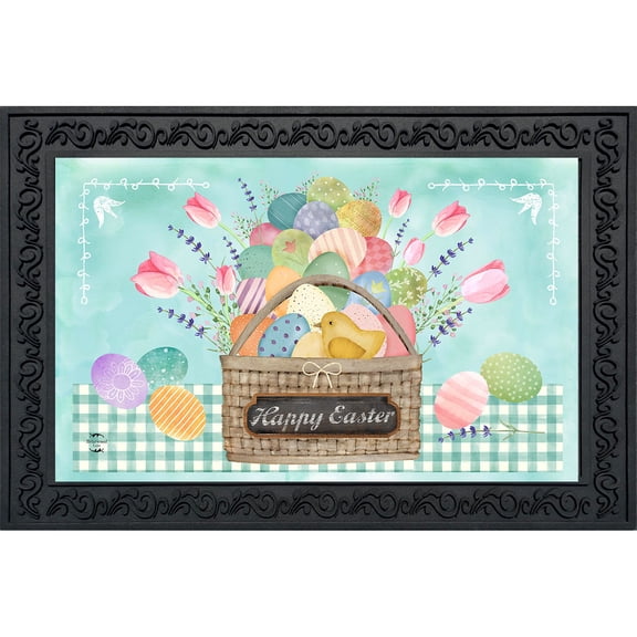 Briarwood Lane Colorful Easter Basket Doormat