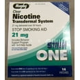thumbnail image 4 of Rugby Clear Nicotine Transdermal System Patch, 21 mg, 14 Count, 4 of 4