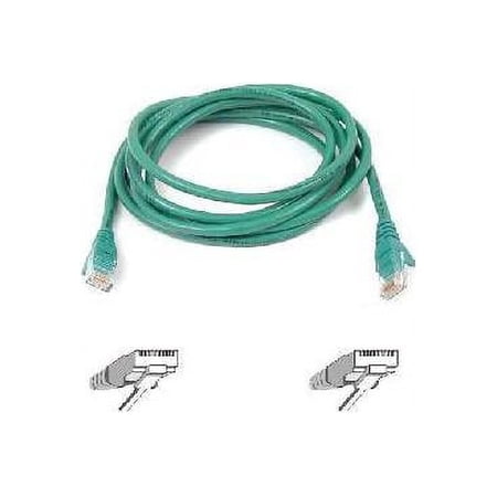UPC: 0722868150467 | Belkin A3L791-06-GRN 6 ft. Cat 5E Green Network Cable