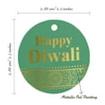 thumbnail image 6 of Inkdotpot Real Gold Foil Happy Diwali Tags Favor Hang Paper Tags 100 Pieces, 6 of 7