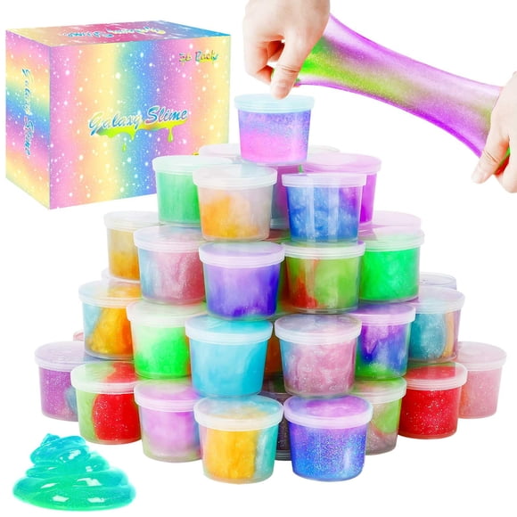 Paquete Slime Party Favors VebeGuk Galaxy 36 para niños de 6 a 12 años