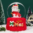 thumbnail image 3 of Caja de música con bola de cristal de Navidad, adornos, caja de música, muñeco de nieve viejo, nieve giratoria, regalo de Navidad para niños 030, 3 of 5