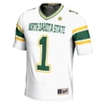thumbnail image 2 of Youth GameDay Greats #1 White NDSU Bison Endzone Football Jersey, 2 of 4