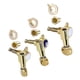 thumbnail image 4 of 6Pcs Full Closed Guitar Tuning Key Accurate Fast Operation Stable Metal Tuning Pegs for Acoustic Electric Guitar Gold 6L, 4 of 4