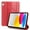 Red, variant on Venoro for iPad 10th/7/8/9th 10.2" Pro 11" 12.9"/Air 3rd 4/5th 10.9" Case Leather Tablet Cover, Red