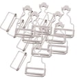 thumbnail image 1 of 2xSet de 6 Sujetadores Dungaree Clip / Hebils para 3,2 Cm Pta Sunnimix Hebillas de refuerzo, 1 of 8
