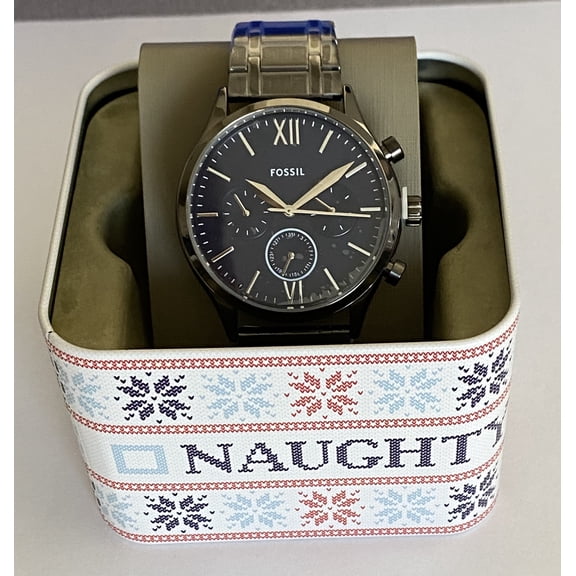 Fenmore Multifunction Smoke Stainless Steel Watch