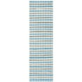 thumbnail image 3 of SAFAVIEH Montauk Candelario Striped Cotton Area Rug, Aqua/Multi, 3' x 5', 3 of 8