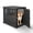 Black, variant on Nihsuao Dog Crate, Decorative Plastic Dog Kennel with Locking Latch for Small to Medium Dogs, Black