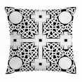 thumbnail image 1 of Celtic Throw Pillow Cushion Cover, Celtic Knot Composition with Primitive Geometric Forms in an Intricate Design, Decorative Square Accent Pillow Case, 20 X 20 Inches, Black and White, by Ambesonne, 1 of 2