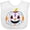AA-White, variant on Inktastic Day Of The Dead Pumpkin Boys or Girls Baby Bib