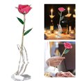 thumbnail image 4 of Rose Flower24K GoldPlated Rose Flower Gold Plated Rose Decoration Rose Flowerwith Base Precision Engineered, 4 of 8
