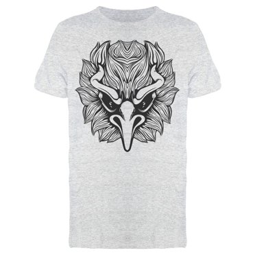 Eagle Head Tattoo T-Shirt Men -Image by Shutterstock, Male x-Large