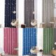 thumbnail image 2 of Cortinas para el hogar, cortinas para puertas, hermosas cortinas terminadas con sombreado de luna y estrella para dormitorio, sala de estar y estudio, 2 of 5