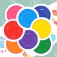 thumbnail image 3 of Sinyiin Kids Art Supply Large Inks Pads Finger Painting Toy Safe Craft Project Stamp Pad, 3 of 7