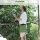 thumbnail image 5 of Wosthever Bolsa de forraje para jardín, bolsa pequeña de lona encerada para recoger frutas en la cintura, bolsa organizadora de almacenamiento Jardín y Patio No.02, 5 of 6