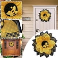 thumbnail image 3 of Sunflower Wreath for Front Door Outside, 16.14 inch Rainbow Sunflower Garland Sunflower Wall Hanging Decor Artificial Burlap Wreath Yellow Sunflower for Rustic Garland Bee Decoration(A), 3 of 13