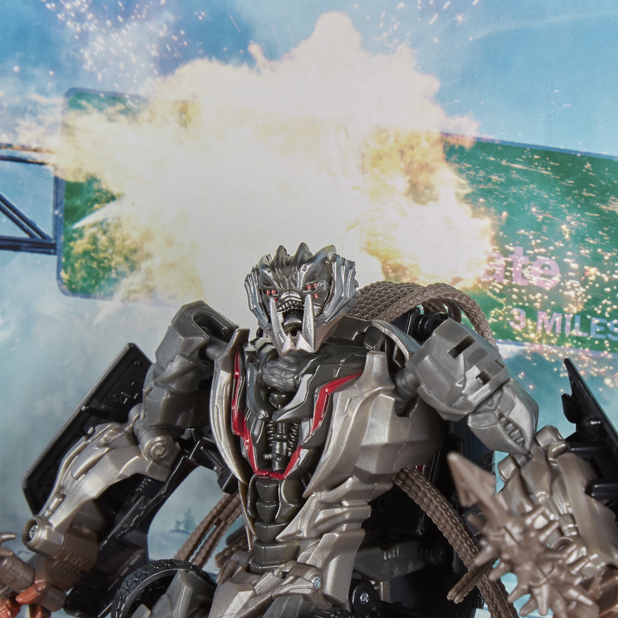 Transformers Studio Series 03 Deluxe Class Movie 3 Crowbar Action
