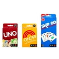 thumbnail image 5 of Vintage Set with 3 Card Games, UNO, O’NO 99 & Ski-Bo for Kid, Adult & Family Nights & Parties, 5 of 6