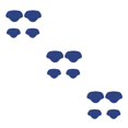 thumbnail image 2 of kurtrusly Semelles Ajustables pour Talons Hauts, Réparation de Talons Personnalisable, Bleu 3Set, 2 of 6