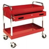 Performance Tool W54004 Two Shelf Utility Cart w/Drawer