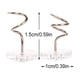 thumbnail image 3 of Yuarrent 50 piezas Twist Push Pin cabeza de plástico transparente sofá funda cortinas Headliner sujetadores muebles para el hogar fijación Almacenamiento y organización del hogar, 3 of 6