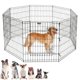 thumbnail image 1 of Corral plegable para mascotas parque de juegos con puerta 24 x 30, 1 of 8