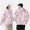 thumbnail image 4 of Lsque Love Rabbit UPF 50+ Lightweight Sun Protection Men's Women's Long Sleeve Shirt, Hoodie Performance -XX-Large, 4 of 9