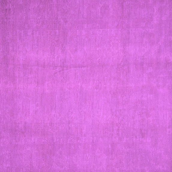 Ahgly Company Indoor Square Abstract Purple Modern Area Rugs, 4' Square
