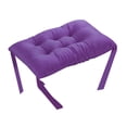thumbnail image 1 of Almohadilla de Asiento y Respaldo de Espuma Suave de Lavables para Proporcionalmente de de Aprendizaje Cómodo y Púrpura Soledad Almohadillas para sillas rectangulares, 1 of 8