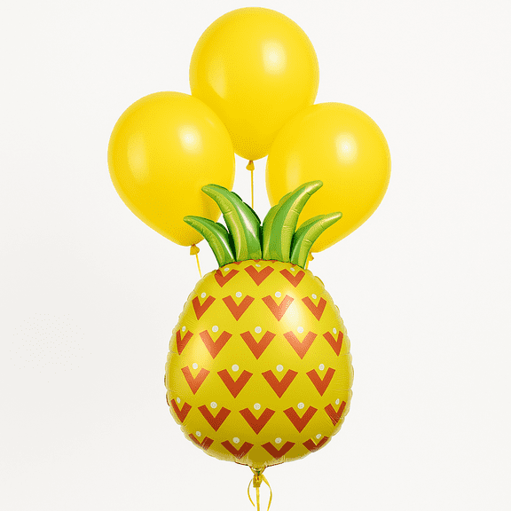Pineapple Shape Balloon Large Pineapple Mylar Balloon Party Celebration