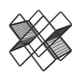 thumbnail image 1 of Estante para vinos Estante para almacenamiento de vinos Soporte para vinos Negro, 1 of 9